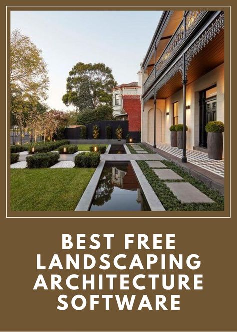 Landscaping is a process that enhances the aesthetics of the exterior of a building. Landscaping can be done by adding plants as green architecture is very important, changing the terrain, or constructing structures such as fences and patios. Here is the list of Best Free Landscaping Software...... Free Landscape Design Software, Architecture Software, Free Landscape Design, Landscaping Architecture, Landscape Design Software, Landscaping Software, City Planning, Green Architecture, Cool Landscapes