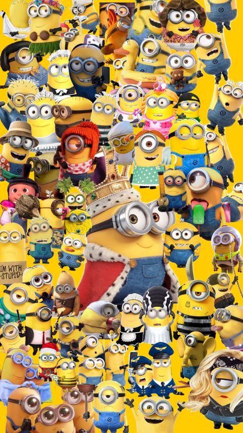 #minions Minions, Iphone, Collage, Disney Collage, Minion, Fondos De Pantalla, Your Aesthetic, Connect With People, Creative Energy