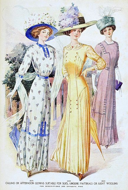 1910 Women's Clothing Dresses | Recent Photos The Commons Getty Collection Galleries World Map App ... Fashion 1910, Edwardian Clothing, 1890s Fashion, Parisienne Chic, 1910s Fashion, 1900s Fashion, Fashion Illustration Vintage, 20th Century Fashion, Edwardian Dress