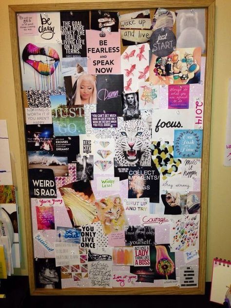 29 Vision Board Ideas (Creative ways to craft a motivating, personal vision board) Creative Vision Boards, Online Vision Board, Vision Board Workshop, Vision Boarding, Vision Board Diy, Vision Board Collage, Vision Board Printables, Vision Board Examples, Vision Book