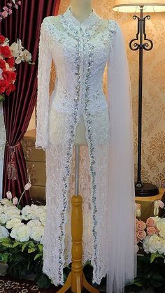 Kebaya Akad Hijab, Baju Akad Nikah Muslim, Kebaya Pengantin Muslim, Kebaya Akad Nikah, Kebaya Pengantin Modern, Kebaya Akad, Kebaya Modern Hijab, Kebaya Lace, Inai Pengantin