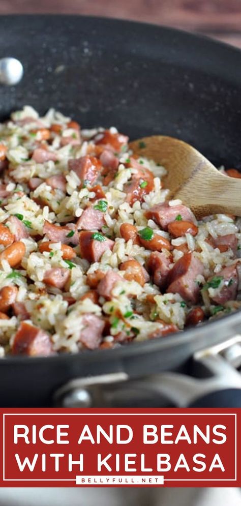 Kielbasa With Rice Recipes, Kielbasa Fried Rice, Meals With Polish Sausage Kielbasa, Turkey Sausage Rice Recipes, Kabasa Rice Recipes, Smoked Sausage And Cauliflower Rice, Smoked Sausage And White Rice Recipes, Kalbasa And Rice Recipes Dinner, Crockpot Kielbasa And Rice