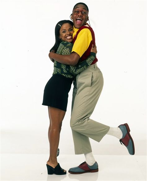 90s Black Culture Aesthetic, Jaleel White, Black Sitcoms, Steve Urkel, Celebrity Siblings, The Cosby Show, Black Entertainment, Celebrity Drawings, Black Hollywood