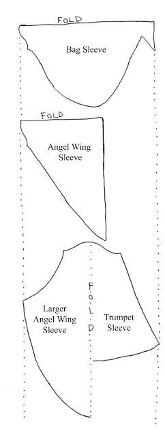 Deciduous Dryad: Houppelande Class, various types of sleeves known to have been in existence.  Change the sleeves you totally change the gown. Couture, Medieval Sleeve Pattern, Medieval Sleeves, Pattern Examples, Sleeve Patterns, Sca Garb, Medieval Garb, Kleidung Diy, Medieval Costume