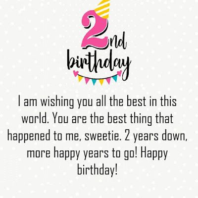 Happy 2nd Birthday Wishes for 2-Year-Old Baby: You have been gifted with this precious gift that is to live in this instant of many gifts and many smiles. We receive from all of us the vows of much happiness. Happy birthday, my little girl!Happy Birthday Wishes for 2-year-oldWhat to... 2nd Birthday Quotes, Happy 2nd Birthday Wishes, 2nd Birthday Wishes, Happy Second Birthday, Birthday Boy Quotes, Birthday Messages For Son, Birthday Message To Myself, Wishes For Baby Boy, Birthday Wishes For Love