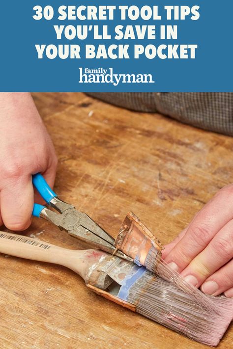 Cocina Diy, Tool Tips, Diy Handyman, Handyman Projects, Home Fix, Diy Repair, Diy Home Repair, Family Handyman, Diy Life Hacks