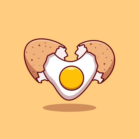 Eggs Illustration Drawing, Cute Egg Illustration, Egg Art Illustration, Food Illustrations Vector, Egg Character Design, Egg Drawing Cute, Egg Drawing Art, Cute Egg Cartoon, Egg Illustration Design