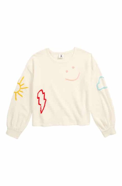Stem Girls, Clothes Embroidery Diy, Stylish Hoodies, 자수 디자인, Embroidery On Clothes, Embroidery Sweatshirt, Embroidered Sweatshirt, Embroidered Clothes, Embroidered Sweatshirts