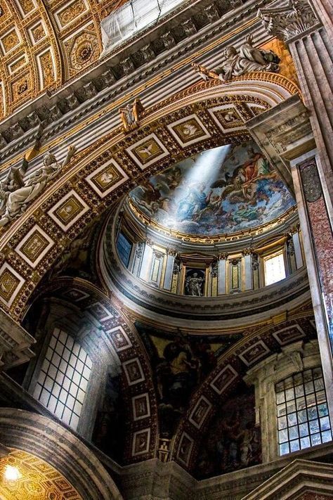 Vatican City, Italy - Sistine Chapel Vatican City, Kirkenes, Classical Architecture, Sistine Chapel Aesthetic, Vatican City Italy, Vatican Museums, Sistine Chapel, Place Of Worship, The Ceiling