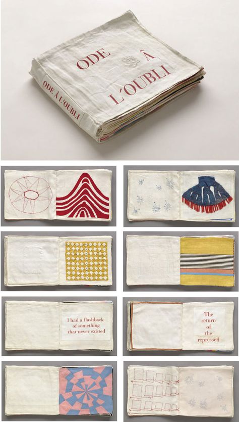 Artist Books Ideas Creative, Artist Book Ideas, Artist Book Design, Process Book Design, Collage With Fabric, Art Book Ideas, Louise Bourgeois Sculpture, Bookmaking Ideas, Book Design Graphique