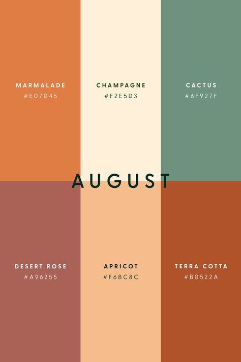 August Colors, Hex Color Palette, Color Design Inspiration, Orange Color Palettes, Fotografi Kota, Desain Editorial, Color Schemes Colour Palettes, Beautiful Sunsets, Brand Color Palette