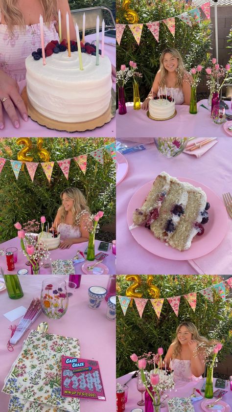 #floralarrangements #springparty #outdoorbirthday #gardenparty Meal Ideas For Birthday Party, Garden 21st Birthday Party, Best 18th Birthday Party Ideas, Garden 30th Birthday Party, Simple Picnic Birthday Ideas, Disney 18th Birthday Party, 19th Birthday Ideas Party Theme, Garden Birthday Aesthetic, Bday Inspo Aesthetic