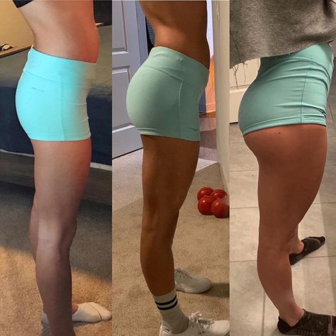 These 21 Jaw-Dropping Before and After Glute Transformation Will Inspire You to Get Similar Results (+ We Tell You Exactly How) 2 Quad Growth Before And After, 2 Week Transformation Before And After, Glute Exercise Before And After, Toning Before And After, 3 Months Gym Before After, 2 Week Body Transformation, Thigh Transformation Before And After, Before And After Glutes Transformation, Workout Transformation Before And After