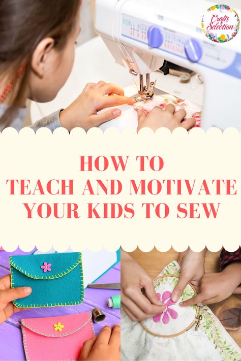 Sewing is a very interesting and creative craft to take on for everyone including children. It can serve as an avenue for parents to bond with their children. There are some important rules and techniques that you should keep in mind when teaching kids to sew. Let's jump into our article to find out useful tips to make your children the creators of their personal projects. Teaching Kids To Sew, Sewing Classes For Beginners, Sewing Guide, Teaching Sewing, Doll Things, Hand Sewing Projects, How To Teach Kids, Fun Sewing, Kids Sewing