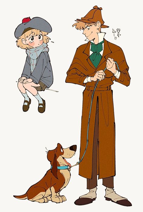 Disney Cartoons, Disney Fan Art, Disney Animation, Detective Illustration, Mouse Detective, The Great Mouse Detective, Arte Disney, Disney And Dreamworks, Animated Movies