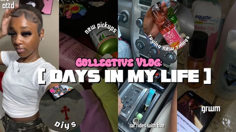 Week In My Life Thumbnail, Sunday Reset Thumbnail, Grwm Thumbnails, Youtube Thumbnails Ideas, Day In My Life Thumbnail, How To Make Thumbnails For Youtube, Cute Thumbnails For Youtube, Yt Thumbnail Ideas, Yt Banner Ideas