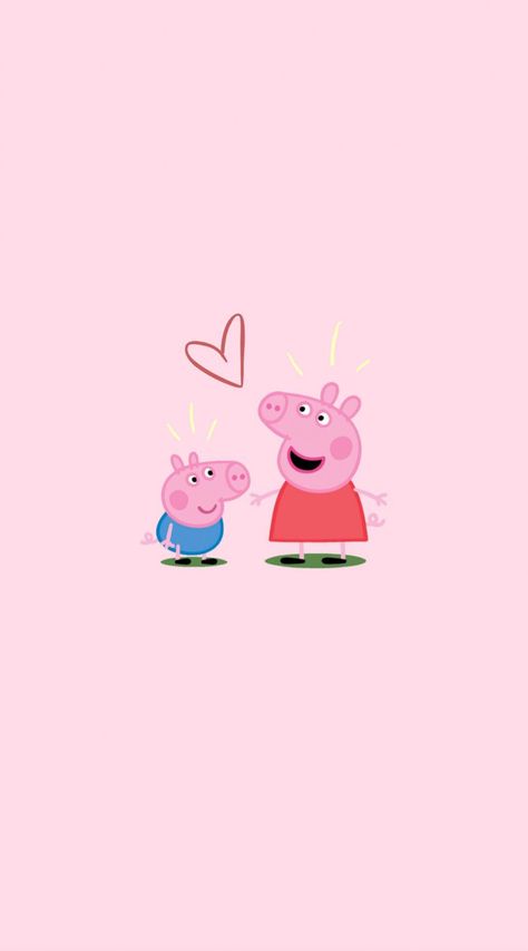 Iphone, Wallpapers, Peppa Pig Wallpaper, Pig Wallpaper, Lock Screen, Peppa Pig, Screen