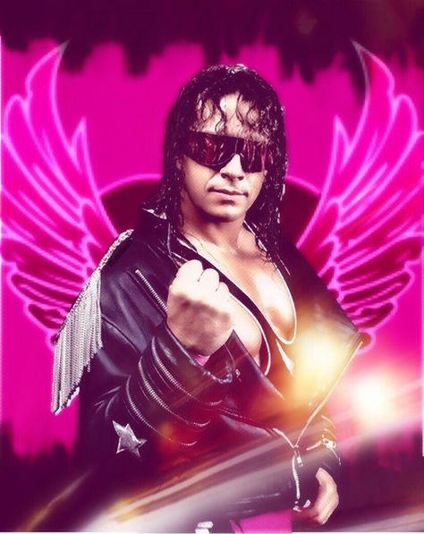 Bret "The Hitman " Hart Wwe, Bret The Hitman Hart, Jerry The King Lawler, Hitman Hart, Bret Hart, Mickie James, Trish Stratus, Wwe Legends, Pro Wrestling