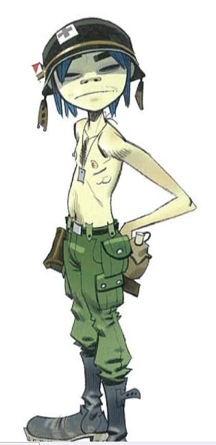 Attention people of Pinterest: I am searching for a 2D cosplayer for SwampCon in Florida so if your interested please tell me! Croquis, Gorilla Band, Gorillaz Art Style, Gorillaz 2 D, Jamie Hewlett Art, Empire Ottoman, Demon Days, Monkeys Band, Jamie Hewlett