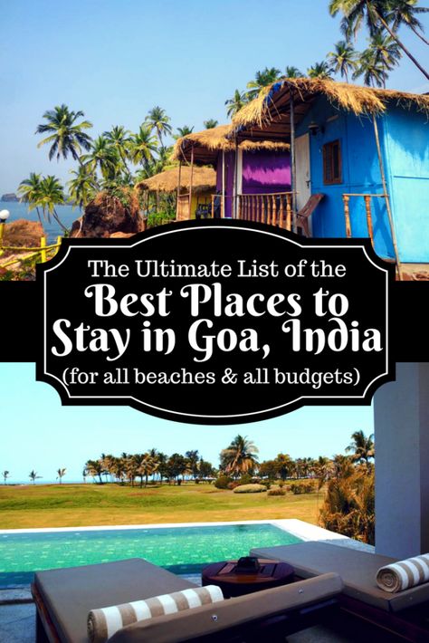 Goa Places To Stay, Best Places To Stay In Goa, Goa India Travel, North Goa Places To Visit, Goa Stay, Places To Visit In Goa, Goa Trip, Goa Travel, North Goa