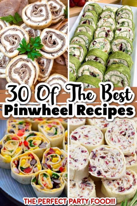 Delicious Party Appetizers, Yummy Appetizers Parties, Pinwheel Sandwiches, Tortilla Pinwheels, Pinwheel Appetizers, Pinwheel Recipes, Mini Pizzas, Appetizers Easy Finger Food, Finger Foods Easy