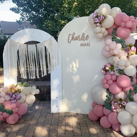 Wildflower Baby Shower Backdrop, Wild Flower Balloon Arch, Wildflower Balloon Garland, Wildflower Balloon Arch, Balon Decoration, Wildflower Backdrop, Balloon Bar, Baby Shower Balloon Arch, First Birthday Balloons