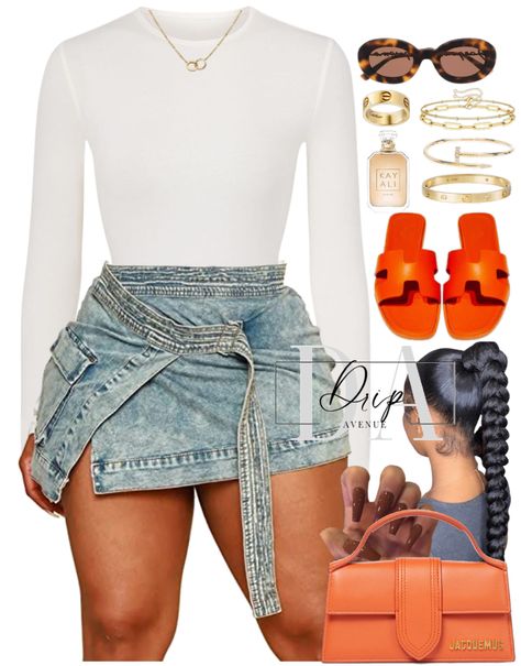 Casual Baddie Summer Outfits, Outfits For Bar Hopping, Gradnight Outfit Disneyland, Daytime Birthday Outfit, Family Dinner Outfit Black Woman, Summer Outfit Inspiration 2023, Baddie Outfits Night Out Summer, Simple Cute Summer Outfits, Jouvert Outfit Ideas