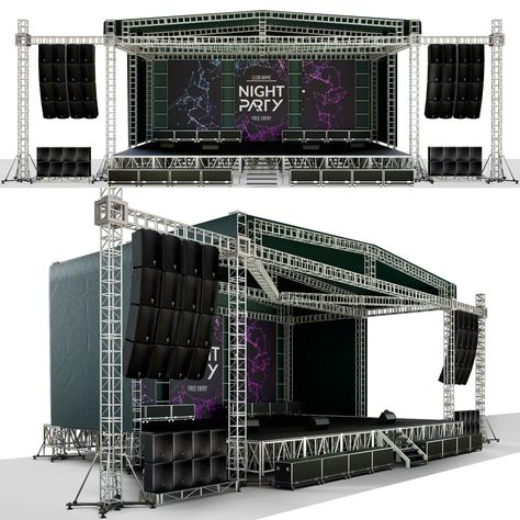 Stage Lighting Design, Portable Stage, Concert Stage Design, Stage Equipment, Outdoor Stage, Stage Set Design, Ultra Music Festival, Concert Stage, Outdoor Concert