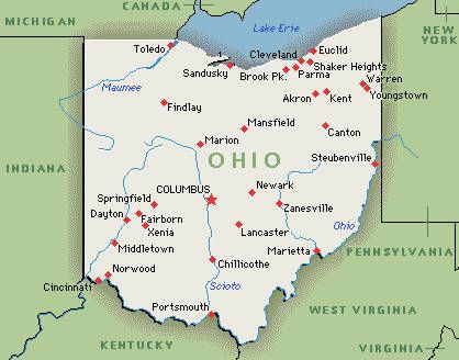 Ohio (Jess?) Map Of Ohio, Marion Ohio, Road Maps, State Of Ohio, Ohio Map, Ohio University, Printable Maps, Handy Dandy, Best Sites