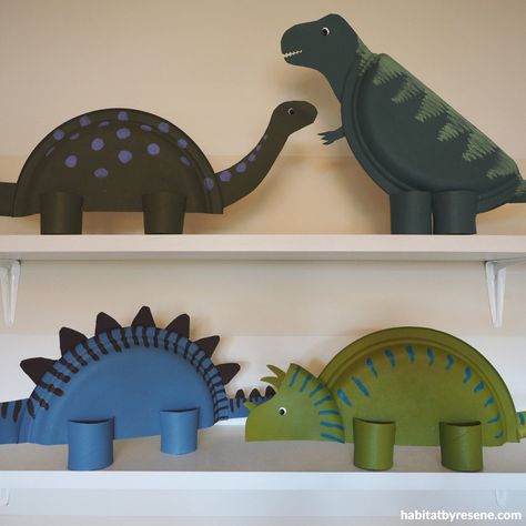 Paper Plate Crafts, Festa Rock Roll, Dino Craft, Dinosaur Projects, Keep Kids Busy, Land Before Time, Dinosaur Crafts, Plate Crafts, Toddler Art