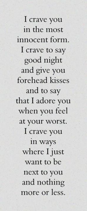 #lovequote #Quotes #heart #relationship #Love I crave you … | Flickr Crave Quotes, Crave You Quotes, Sweet Quotes For Boyfriend, Handsome Quotes, Love You Forever Quotes, Boyfriend Scenarios, I Crave You, Quotes Heart, Patience Quotes