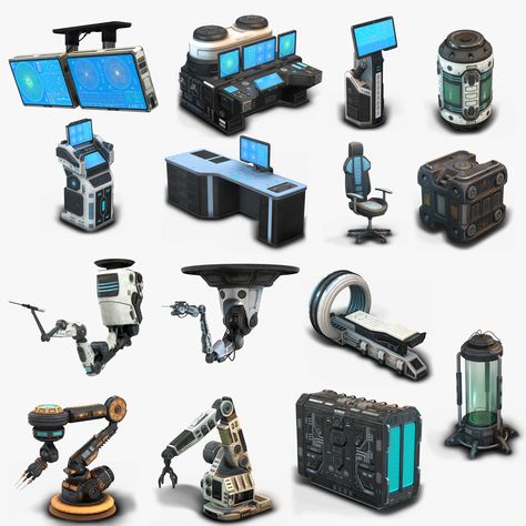 Sci Fi Lab, Sci Fi Games, Sci Fi Props, Spaceship Interior, Sci Fi Tech, Sci Fi Environment, Cargo Container, Sci Fi Models, Max On