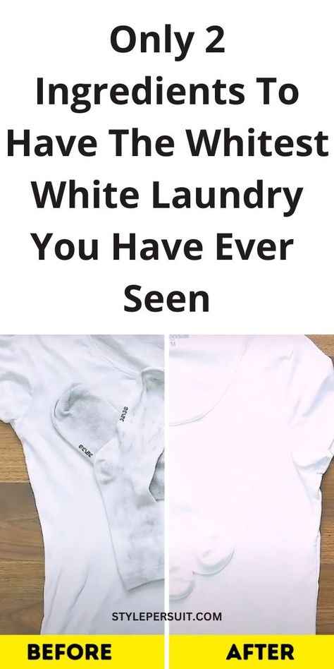 Is one of you clothings loosing its bright white? Its time to give it life again. Use these super simple methods to whiten white clothes naturally White Clothes Washing, Whiten White Clothes, Cleaning White Clothes, Laundry Whitening, Washing White Clothes, How To Whiten Clothes, Dingy Whites, Stain Remover Clothes, Diy Stain Remover