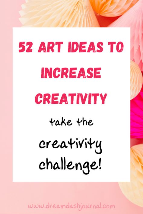 creativity challenge Creative Art Challenges, Art Challenge Ideas Creative, Creative Prompts Art, Art Exercises Creative, Art Challenge Ideas, Fun Art Ideas, Challenge List, Creativity Challenge, Art Journal Challenge