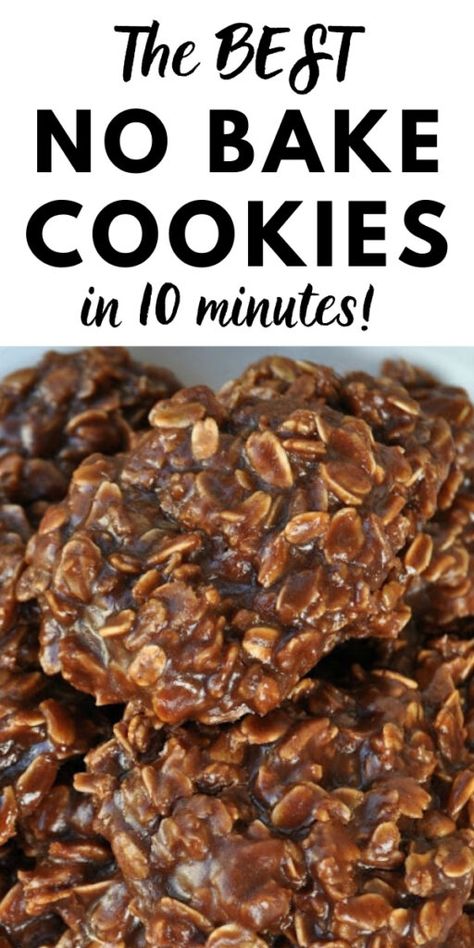 Chocolate No Bake, Best No Bake Cookies, Oatmeal No Bake Cookies, Chocolate Drop Cookies, Easy No Bake Cookies, Chocolate No Bake Cookies, Chocolate Oatmeal Cookies, Peanut Butter No Bake, Peanut Butter Oatmeal Cookies