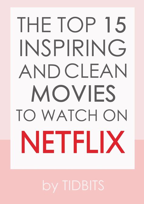 My recommended top 15 inspiring and clean movies to watch on Netflix will save you time scrolling to look for something to watch! Meaningful Movies To Watch, Netflix Family Movies, Tv Recommendations, Netflix Shows To Watch, Top Movies To Watch, Netflix Codes, Netflix Premium, Netflix Movies To Watch, Good Movies On Netflix