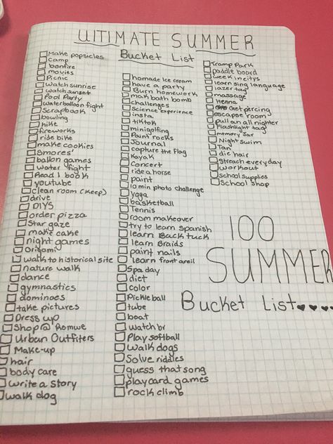 2024 Bucket List Ideas, 2024 Summer Bucket List, 2024 Bucket List, Summer 2024 Bucket List, 100 Movies Bucket List, Highschool Bucket List, Summer Bucket List 2024, High School Bucket List, Year Bucket List