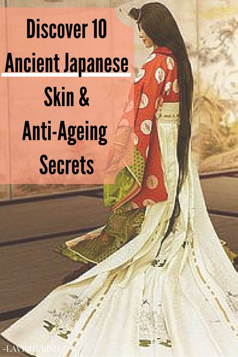 It's so different from the Western beauty routines.. | Pinterest: @lavishkrish Japanese Skin Care, Haut Routine, Skin Care Routine For 20s, Creme Anti Age, Japanese Skincare, Anti Aging Secrets, Skin Care Wrinkles, Ancient Beauty, Anti Aging Tips