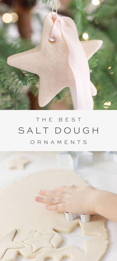 Natal, Salt Dough Christmas Decorations, Dough Christmas Ornaments, Salt Dough Christmas, Make Salt Dough, Salt Dough Christmas Ornaments, Best Salt, Christmas Gifting, Julie Blanner