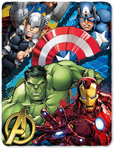 Marvel Heroes, Best Gifts For Boys, Marvel Avengers Assemble, Avengers Characters, Avengers Comics, Plush Throw Blankets, Superhero Party, Arte Pop, Avengers Assemble
