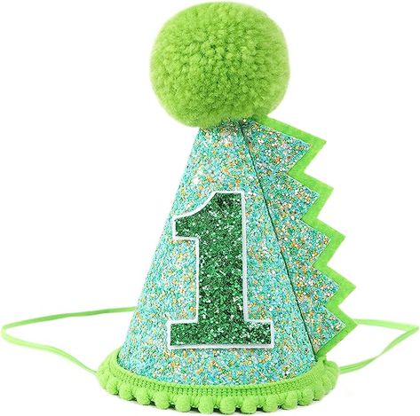 Wild One Birthday Cake Smash, Dino First Birthday, Wild One Birthday Cake, First Birthday Boy Outfit, Dinosaur Party Hats, Dinosaur 1st Birthday, One Birthday Cake, 1st Birthday Hats, Dinosaur Hat