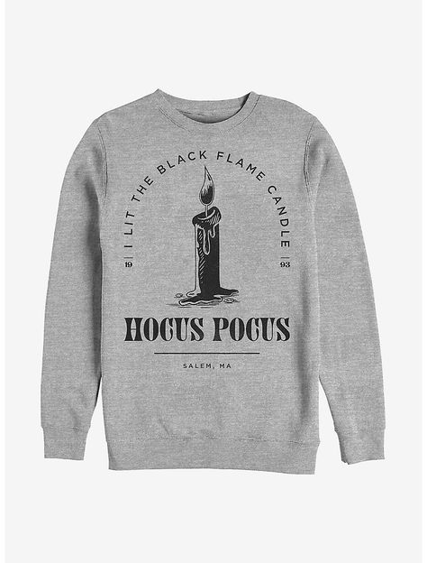 Hocus Pocus Black Flame Candle, Candle Stamp, Hocus Pocus Candle, Hocus Pocus Sweatshirt, Hocus Pocus Tee, Wonderful World Of Disney, Candle Stamping, Bleach Shirt, Hocus Pocus Shirt