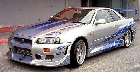 1999 Nissan Skyline GT-R from 2 Fast 2 Furious.Driven By:Paul Walker (Brian O'Conner). 2fast 2furious, Porsche Panamera Turbo S, Gtr Nissan, Бмв X3, Nissan R34, Nissan Gtr R34, Skyline Gtr R34, Corvette C5, R34 Gtr