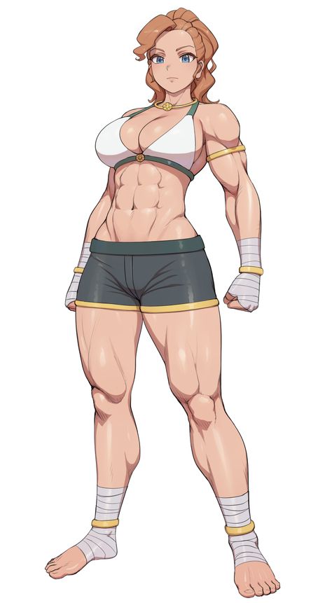 Muscle Girls, Tomboy Art, Buff Women, Muscular Women, Woman Drawing, Girls Characters, Female Character Design, Muscle Women, Chica Anime Manga