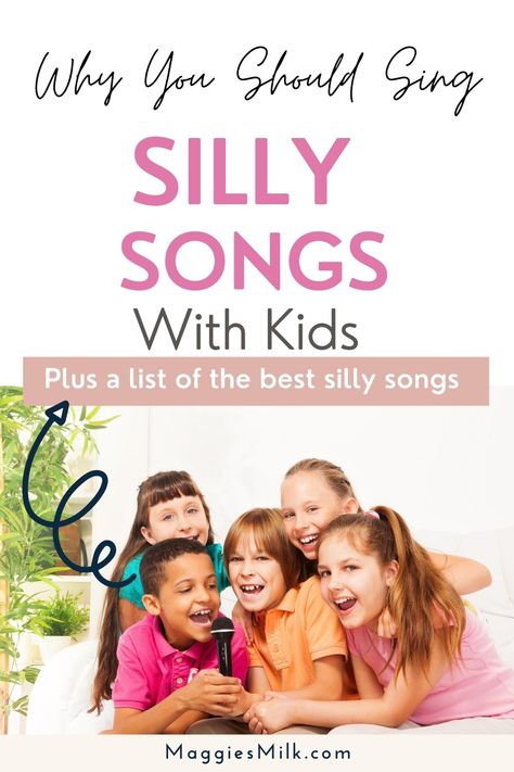 5 Reasons Why You Should Sing Silly Songs with Your Kids Toddler Activties, Crazy Song, Fun Songs For Kids, Good Morning Song, Tutoring Ideas, Bedtime Songs, Weird Songs, Church Songs, Songs For Toddlers