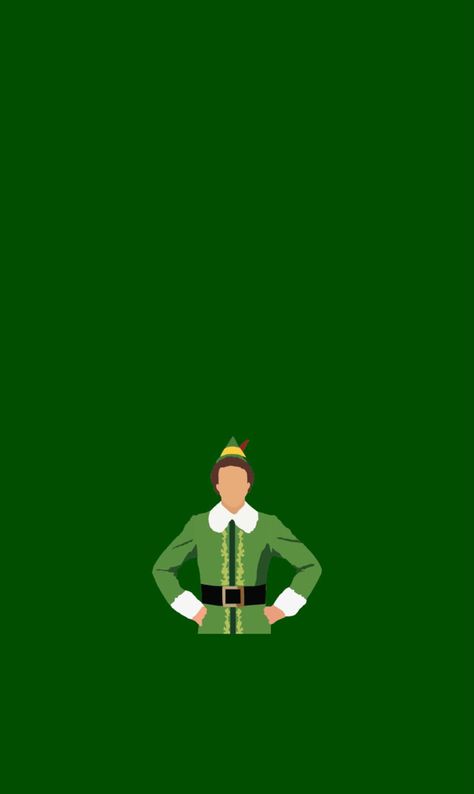 Cute Apple Watch Wallpaper Christmas, Buddy The Elf Wallpaper Aesthetic, Elf Background Wallpapers, Buddy The Elf Cartoon, Elf The Movie Wallpaper, Elf Phone Wallpaper, Christmas Movie Drawings, Elf Widget, Christmas Vacation Wallpaper Iphone