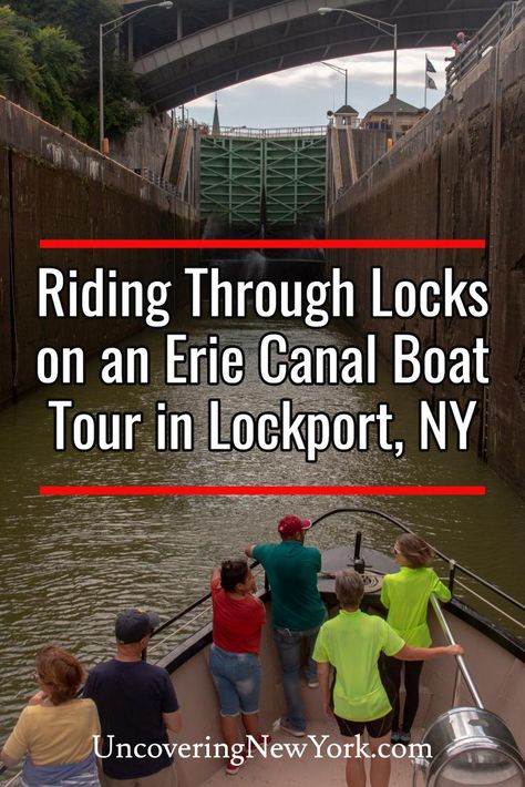 Experiencing the Lockport Locks and Erie Canal Cruises near Buffalo, New York Niagara Falls Trip, Cooperstown Ny, Erie Canal, Niagra Falls, Niagara Region, Rv Road Trip, Ny Trip, York Travel, Unit Studies