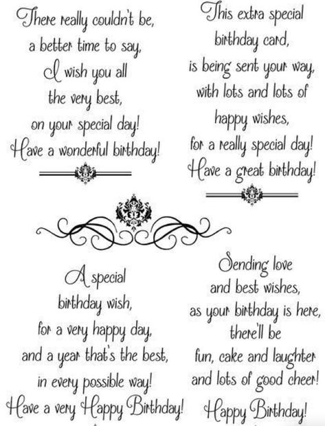 What To Say Inside A Birthday Card, Inside Sentiments For Birthday Cards, Card Verses Birthday Free Printable, Quotes For Cards Simple, Birthday Sentiments For Men, Sayings For Birthday Cards Friends, Inside Of Birthday Cards Messages, Birthday Card Words What To Write In A, Free Printable Sentiments For Card Making