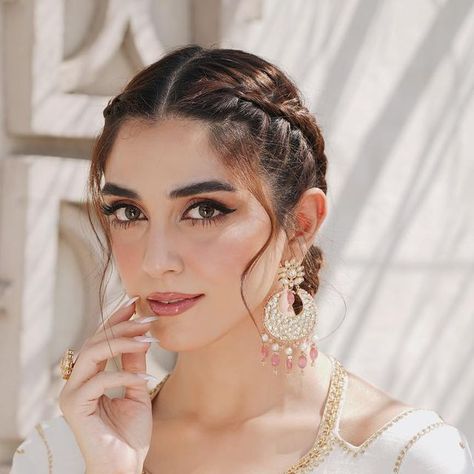 Maya Ali on Instagram: "Eid Mubarak everyone… ✨🌙  @mayapretofficial  @jewelry.line  @ayanamir.thestylist  @bilalsaeedphotography" Stars, Pink, Eid Poses, Maya Ali, Pakistani Drama, Pakistani Dramas, Eid Mubarak, Drama, On Instagram