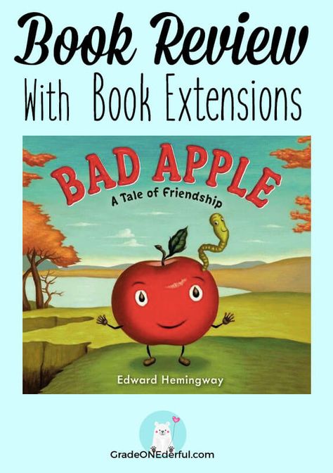 Bad Apple Book Activities, Empathy Activities, Apple Lessons, Friendship Activities, Social Emotional Activities, Kindergarten Rocks, Apple Unit, Johnny Appleseed, Apple Activities